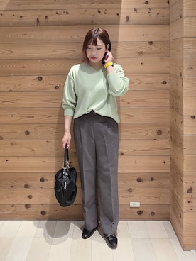 テソ子さん（レディース・162cm）の春コーディネート