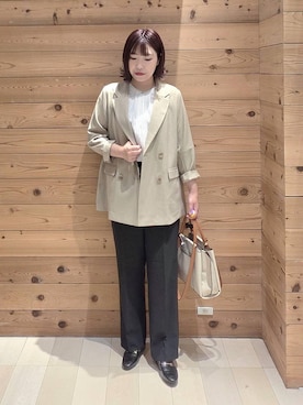 テソ子さん(レディース・162cm)の春コーディネート