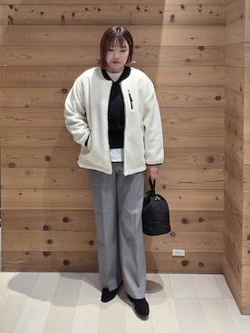 「アイテム（ハンドバッグ）」を使った、テソ子さん（レディース・162cm・30代）の秋コーディネート