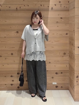 テソ子さん（レディース・162cm）の夏コーディネート