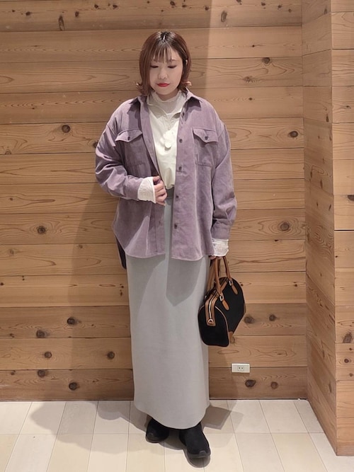 セール】テープヤーンカーディガン＊スカートSET/577658（ワンピース