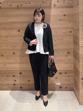 テソ子さん（レディース・162cm）の冬コーディネート