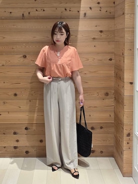 テソ子さん(レディース・162cm)の夏コーディネート