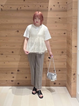 テソ子さん(レディース・162cm)の夏コーディネート