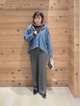 テソ子さん（レディース・162cm）の春コーディネート