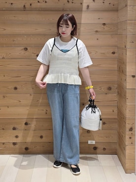テソ子さん（レディース・162cm）の春コーディネート