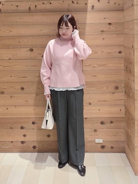 テソ子さん（レディース・162cm）の冬コーディネート