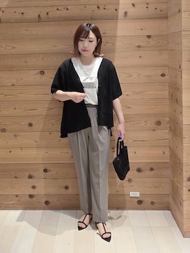 テソ子さん(レディース・162cm)の夏コーディネート