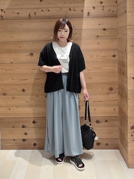 テソ子さん（レディース・162cm）の夏コーディネート