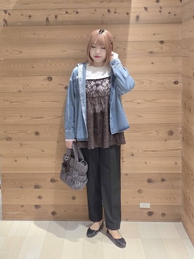 テソ子さん(レディース・162cm)の秋コーディネート