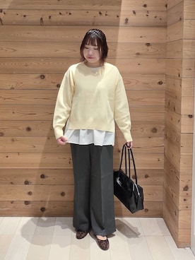 テソ子さん（レディース・162cm）の春コーディネート