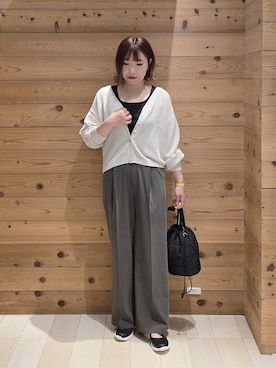 テソ子さん（レディース・162cm）の春コーディネート