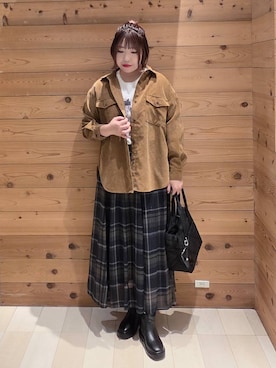 テソ子さん（レディース・162cm）の秋コーディネート