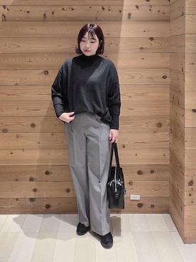 テソ子さん（レディース・162cm）の冬コーディネート