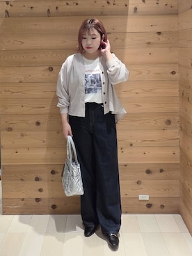 「アイテム（バッグ）」を使った、テソ子さん（レディース・162cm・30代）の夏コーディネート