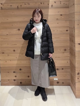 「アイテム（スウェット）」を使った、テソ子さん（レディース・162cm・30代）の冬コーディネート