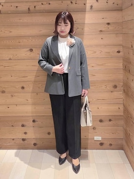 テソ子さん（レディース・162cm）の冬コーディネート