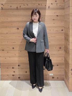 テソ子さん（レディース・162cm）の冬コーディネート