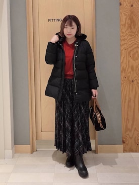 「ハグミーニット_GLOBALWORK」｜テソ子さん（レディース・162cm）の秋コーディネート