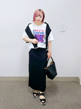 テソ子さん（レディース・162cm）の春コーディネート