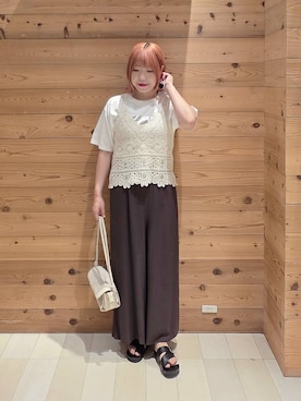 テソ子さん(レディース・162cm)の夏コーディネート