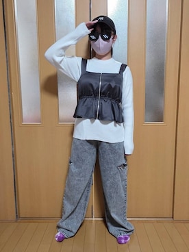 テソ子さん（キッズ・151cm）の秋コーディネート