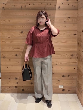テソ子さん(レディース・162cm)の秋コーディネート