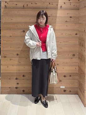 「GLOBAL WORK（グローバルワーク）のアイテム（ワンピース/ドレス）」を使った、テソ子さん（レディース・162cm）の春コーディネート