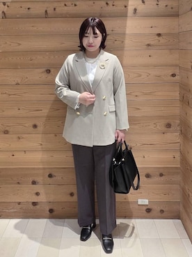 テソ子さん（レディース・162cm）の冬コーディネート