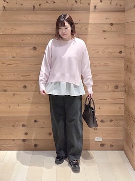 テソ子さん（レディース・162cm）の春コーディネート