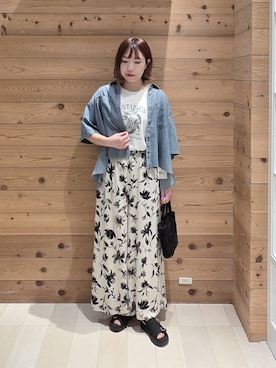 テソ子さん（レディース・162cm）の春コーディネート