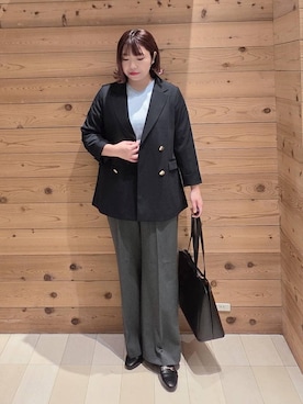 テソ子さん（レディース・162cm）の冬コーディネート