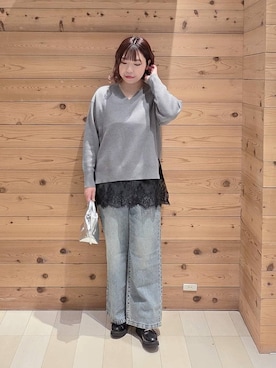 テソ子さん(レディース・162cm)の冬コーディネート