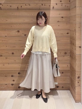 テソ子さん（レディース・162cm）の春コーディネート