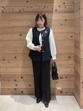 テソ子さん（レディース・162cm）の春コーディネート