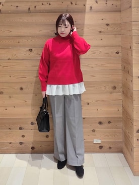 テソ子さん(レディース・162cm)の冬コーディネート