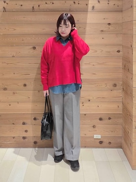 テソ子さん（レディース・162cm）の冬コーディネート