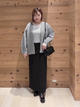 テソ子さん（レディース・162cm）の秋コーディネート