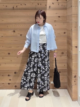テソ子さん（レディース・162cm）の春コーディネート
