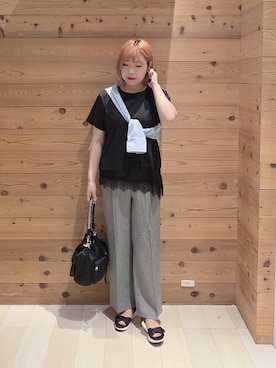 テソ子さん(レディース・162cm)の夏コーディネート