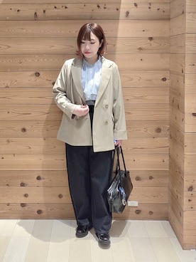 テソ子さん（レディース・162cm）の春コーディネート