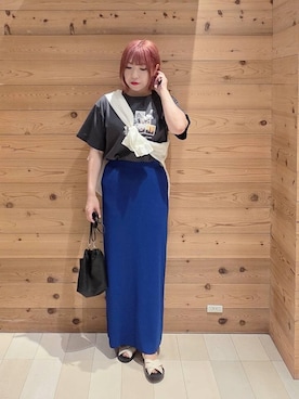 テソ子さん（レディース・162cm）の夏コーディネート