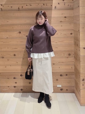 テソ子さん(レディース・162cm)の冬コーディネート