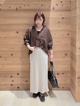テソ子さん(レディース・162cm)の春コーディネート