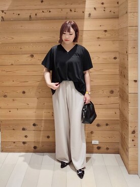 テソ子さん（レディース・162cm）の夏コーディネート