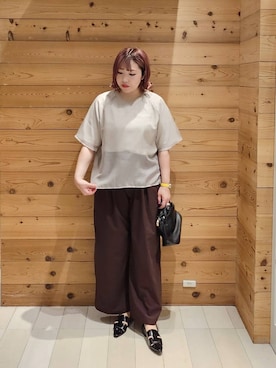 テソ子さん（レディース・162cm）の夏コーディネート