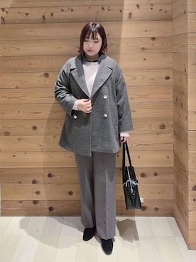 テソ子さん（レディース・162cm）の冬コーディネート