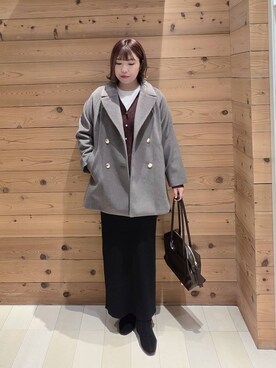 テソ子さん(レディース・162cm)の冬コーディネート