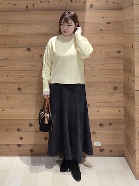 テソ子さん(レディース・162cm)の冬コーディネート