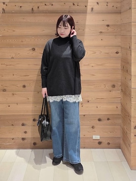 テソ子さん（レディース・162cm）の冬コーディネート